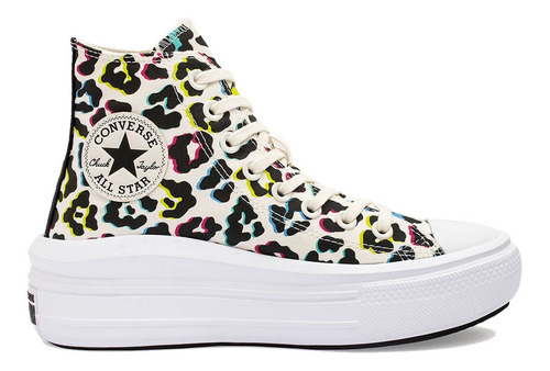 Zapatillas Converse Chuck Tylor All Star Move Hi Bco/ama