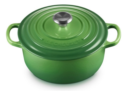 Panela Redonda Le Creuset 20cm Signature Cor Verde Bambu