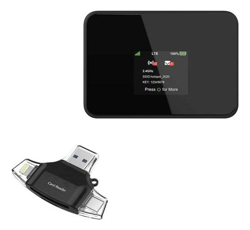 Lector Tarjeta Sd Allreader Microsd Compacto Usb Para Turbo