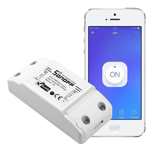 Sonoff Interruptor Basic Wi-fi - Automação Residencial