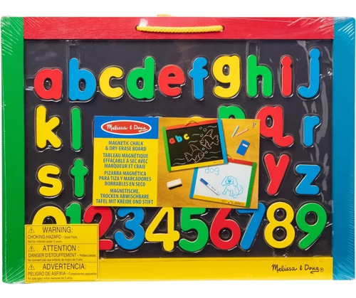 Pizarron Magnético Para Gis Y Marcador Borrable Melissa&doug