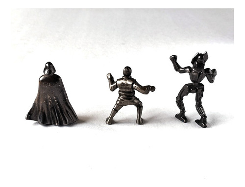 Star Wars Coleccion Completa 8 Figura D Metal Bimbo Año 2005 (Usado)