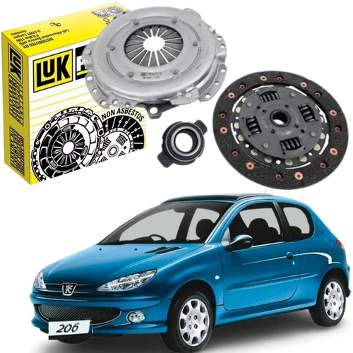 Kit Embreagem Peugeot 206 1.4 8v 2004 A 2006.