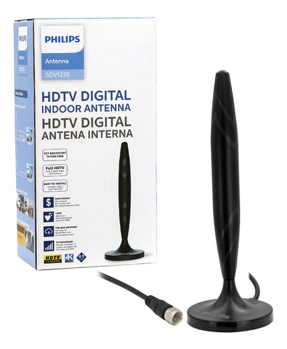 Antena Hdtv Philips Indoor Sdv1235/55