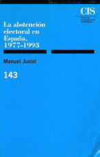 Libro La Abstenciã³n Electoral En Espaã±a, 1977-1993
