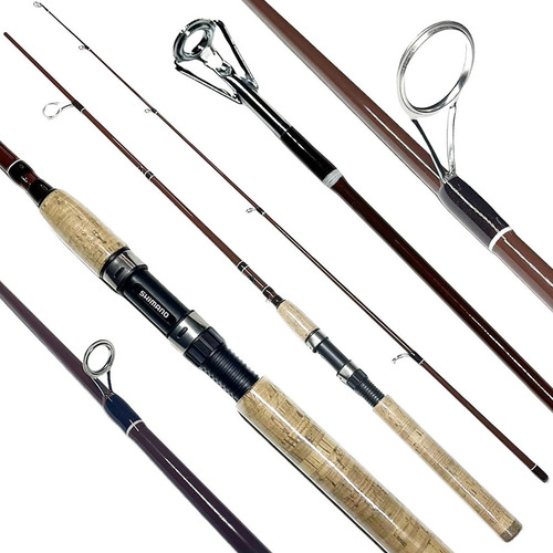 Caña Shimano Solara SLS60m2a de 1,83 m, 8-12 libras, para molinete