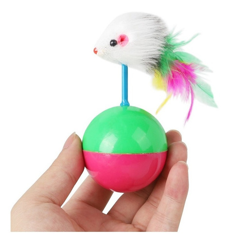 Imagen 8 de 9 de Juguete Para Gatos/perros Pelota Interactiva Diversión