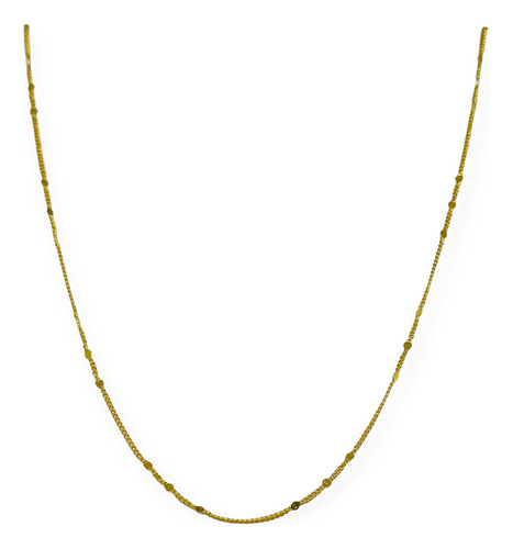 Cadena Gio 44cm Enchapado Oro 18k