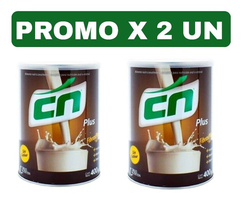 Cn Plus 400 Grs Complemento Nutricional Pack X 2 Unds