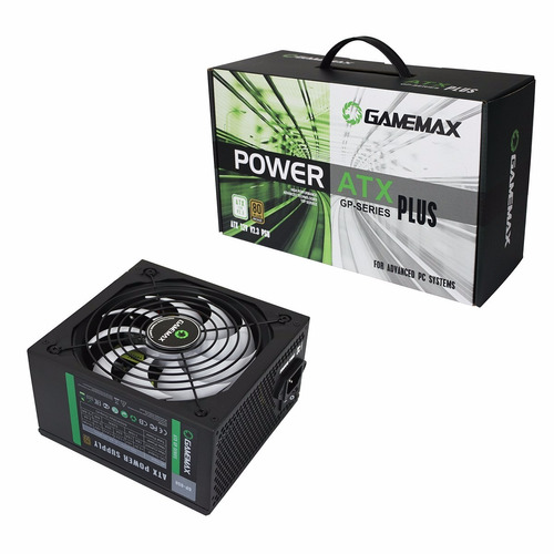 Fuente Pc Gamemax 650w Gp-650 80 Plus Bronze Fan 140mm Gamer