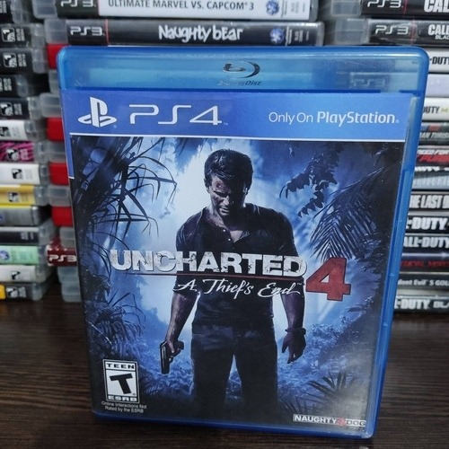 Uncharted 4 Ps4 Físico Usado