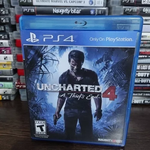 Uncharted 4 A Thief End Usado Original Ps4 Midia Física +nf