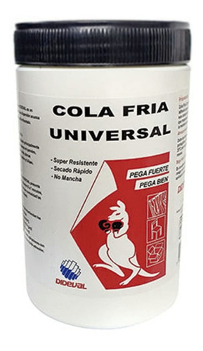 Cola Fría Universal Blanca Dideval 1kg 