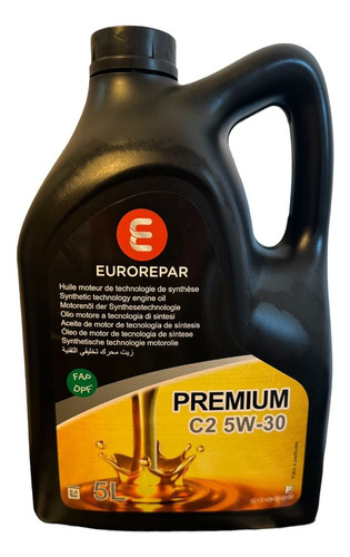 Aceite 5w30 C2 Eurorepar 5l Dpf