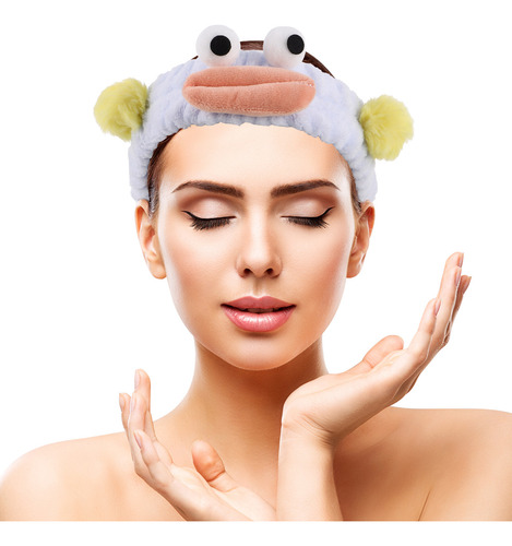 Diadema Para Lavar La Cara, Diadema De Felpa Para Spa, Diade