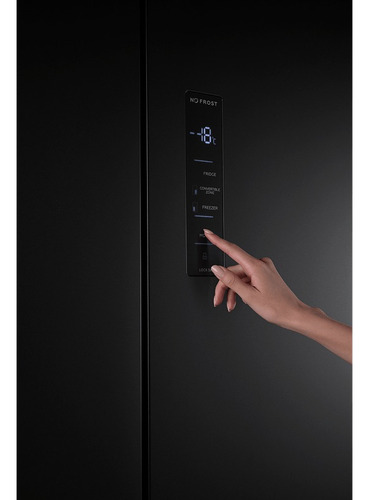 Refrigerador Cross Door Indurama Ri-880i Negra