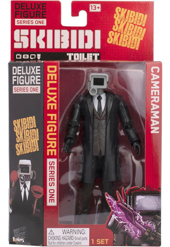 Skibidi Toilet Figura De Accion Camera Man 16cm