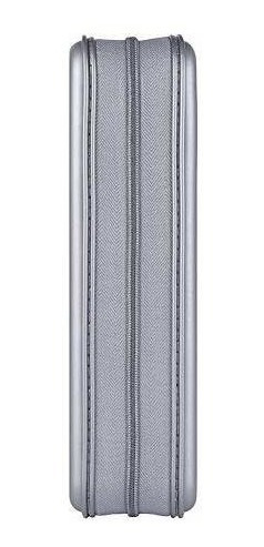 Porta Cd Dvd - Estuche Portatil - Capacidad 96u. - Gris