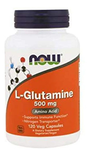Suplemento Alimenticio De L-glutamina, 500 Mg, Aminoacido