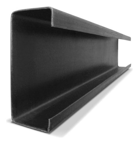 Perfil C Negro 120 X 50 X 20 X 2.00 Mm X 6 Mts De Largo