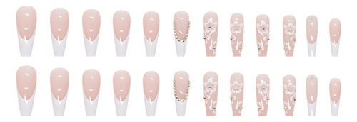 Uñas Postizas Pegamento De Uñas Postizas Decoradas Color Z271