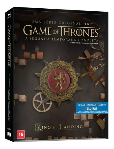 Blu-ray Game Of Thrones - 2ª Temporada - 5 Discos Steelbook