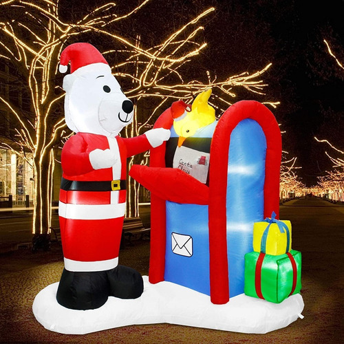 Adorno Navidad Inflable Mono Nieve Animado Navideno | Meses sin intereses Adorno Navidad Inflable Mono Nieve Animado Navideno | Meses sin intereses