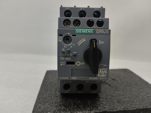 3rv2021-4ba15 Siemens Interruptor Automático Poteccion Motor