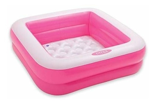 Piscina Para Bebés Cuadrada  Rosa