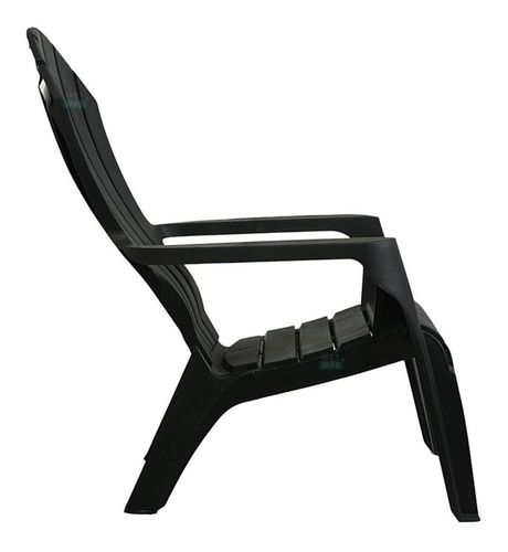 Sillon Jardin Plastico Garden Life Miami Negro