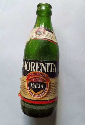Botella Malta Morenita 280 Cc Años 90