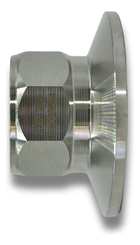 Adaptador Triclamp 1.5in Rosca Hembra 1in Acero Inoxidable