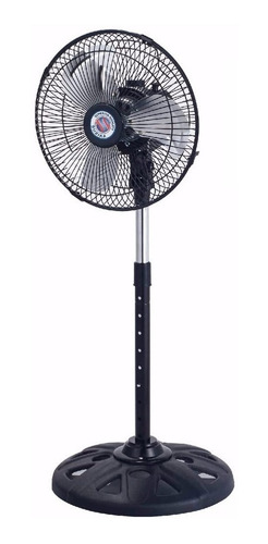 Ventilador 3 En 1 Pie Turbo Pared 10 Pulgadas Metal Colores