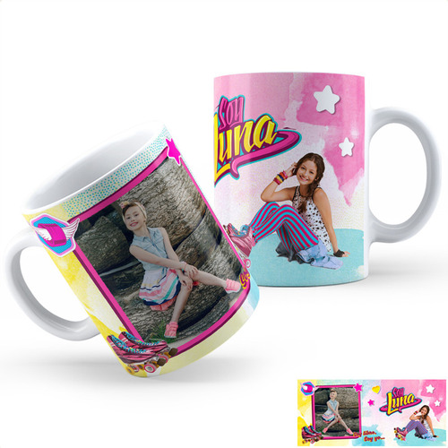 Taza Cerámica Soy Luna Ag Calidad