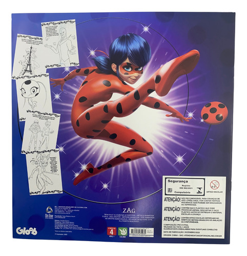 Miraculous Ladybug Livro Para Pintar Com Aquarela, De Editora Online. Editora Editora On-line, Capa Mole Em Português