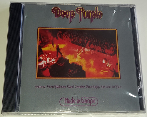 Cd Deep Purple - Hecho en Europa (lacrado)