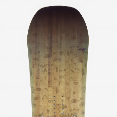 Prancha De Snowboard Freestyle E All Mountain Endzone 500 Cor Marrom 156 Cm