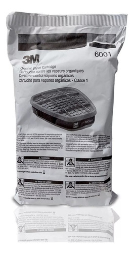 Imagen 4 de 8 de Semimascara Respiratoria Doble Vapores Organico + 2 Filtros