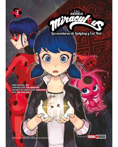 Manga -  Miraculous Las Aventuras De Ladybug Y Catnoir N.3
