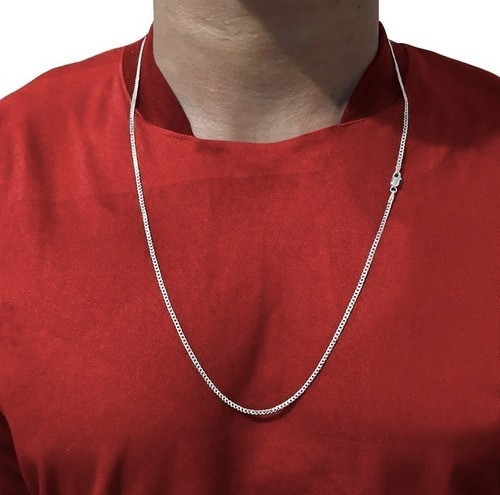 Imagem 4 de 8 de Conjunto Prata 925 Corrente E Pulseira Grumet 2,5 Mm 60cm