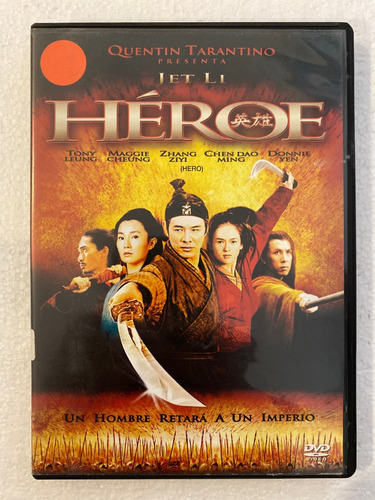 Dvd Original Heroe Hero Jet Li Maggie Cheung Zhang Ziyi (Usado)