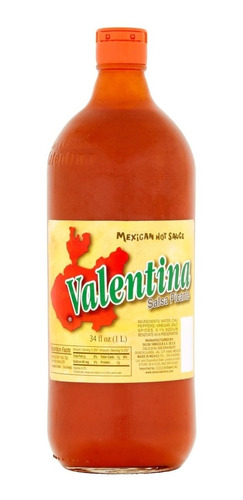 Salsa Valentina Amarilla Litro 