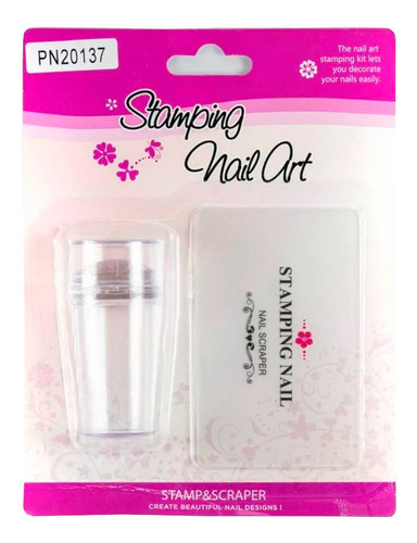 Sello Stamping Deco Nails Decoración Uñas Estampado Cristal