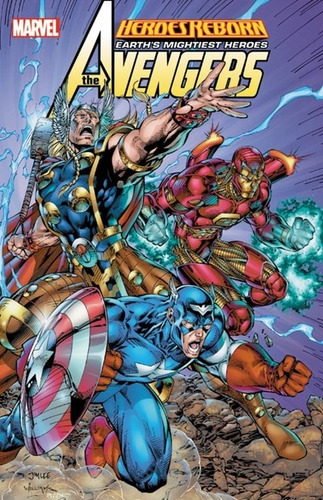 Heroes Reborn: Avengers, de Liefeld, Rob. Editorial Marvel, tapa blanda en inglés, 2020