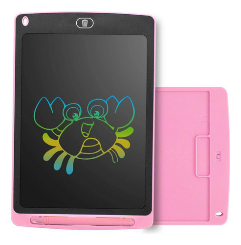 Tablet Lousa Mágica Educativo Tela Lcd Escrever E Desenhar Cor Rosa-claro