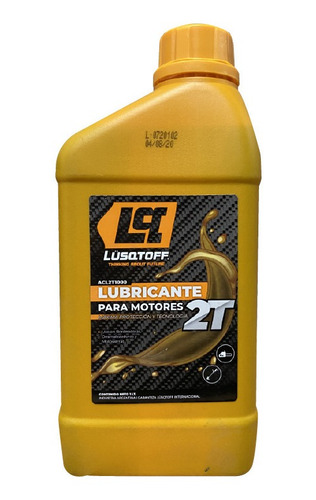 Aceite Lubricante Motores Lusqtoff 2t 1lt Acl2t1000