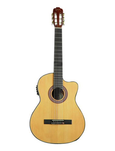 Violao Classico Ewa Eletrico Cutaway Basic Line Natural