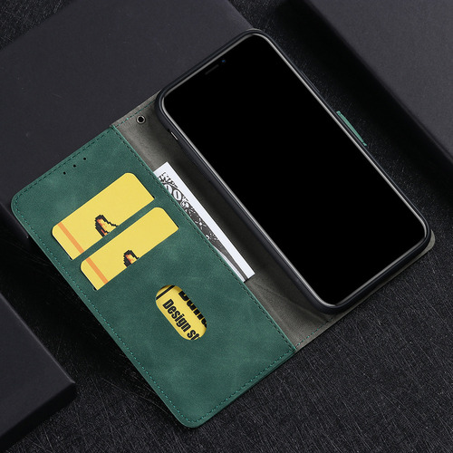 Cn Capa De Couro Com Flip E Suporte Para iPhone 16 Pro