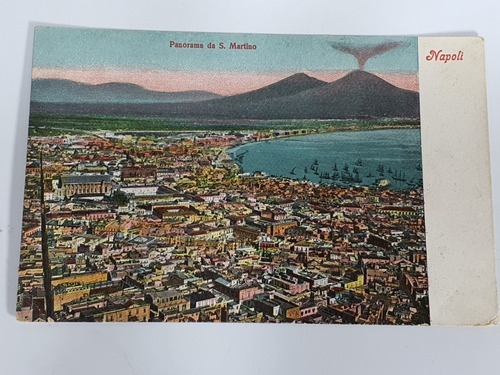 Antigua Postal:napoli-panorama Di S Martino-108
