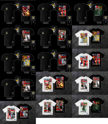 71 Diseños Digitales Anime P17, Dtf, Sublimar, Serigrafia
